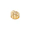 18ct Coiled Diamond Snake Ring - image 1
