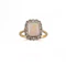 18ct Opal and Diamond Cluster Ring, Spectrum Antiques - image 1