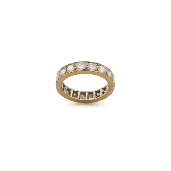 18ct Yellow Gold Eternity Ring, Spectrum Antiques - image 1