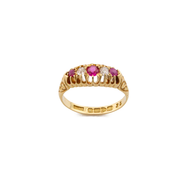 Ruby and Diamond Ring, Spectrum Antiques - image 1