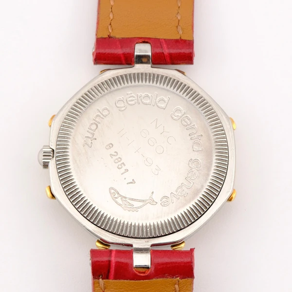 Gerald Genta G2851.7 Diamond Bezel Mother of Pearl Dial - image 4