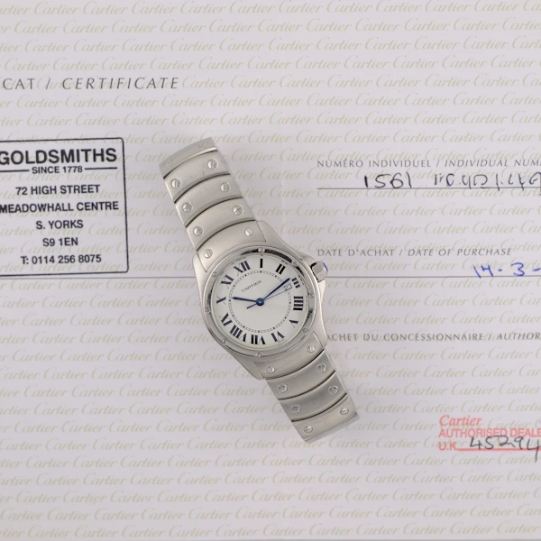 Cartier Santos Ronde 1561 (W20027K1) - image 9
