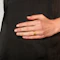 Vintage 22ct Gold Floral Engraved Cigar Band Ring - image 2