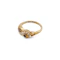 Victorian Sapphire and Diamond "Toi et Moi" Twist Ring in 18ct Gold, Spectrum Antiques - image 1