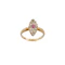 Victorian Burma Ruby and Diamond Navette Ring in 18ct Gold, Spectrum Antiques - image 1
