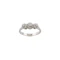 Mid-Century Diamond Trilogy Ring in 18ct White Gold & Platinum, Spectrum Antiques - image 1