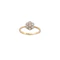 Vintage 18ct Gold and Platinum Diamond Daisy Cluster Ring, Spectrum Antiques - image 1