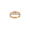 Victorian 15ct Rose Gold 5-Stone Diamond Band, Spectrum Antiques - image 1