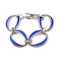 Silver Enamel Bracelet, Spectrum Antiques - image 1