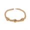 Antique 15ct Gold Sapphire & Diamond Curb Bracelet, Spectrum Antiques - image 3
