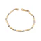 Diamond and 18ct Gold Bar Link Bracelet, Spectrum Antiques - image 4