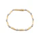 Diamond and 18ct Gold Bar Link Bracelet, Spectrum Antiques - image 1