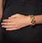 Chunky Geometric Gate Link Bracelet in 9ct Gold, Spectrum Antiques - image 2