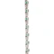 Vintage 14ct White Gold Emerald & Diamond Line Bracelet, Spectrum Antiques - image 3