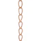 9ct Rose Gold Open-Link Curb Bracelet, Spectrum Antiques - image 3