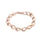 9ct Rose Gold Open-Link Curb Bracelet, Spectrum Antiques - image 1