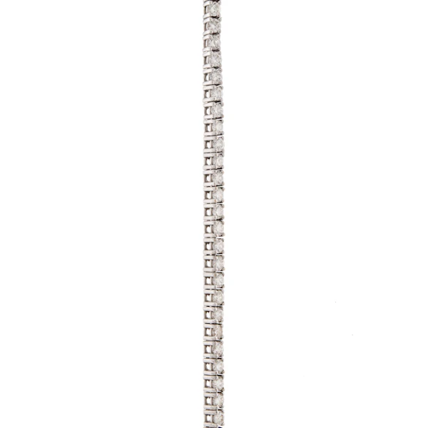 White Gold Diamond Line Bracelet, Spectrum Antiques - image 3