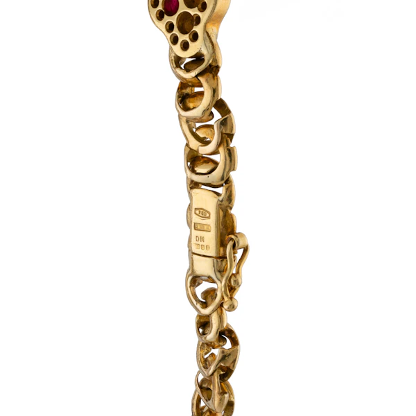 David Webb 18ct Ruby and Diamond Bracelet, Spectrum Antiques - image 4