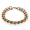 9ct Intertwined Curb Link Bracelet, Spectrum Antiques - image 1