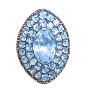 18th Century Portuguese Rock Crystal Ring