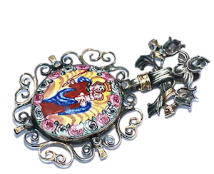 Spanish Reliquary Pendant