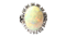 Substantial opal and diamond dress ring  DBGEMS - image 1