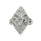 Diamond Cocktail Ring - image 1