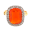 Fire Opal Ring - image 1