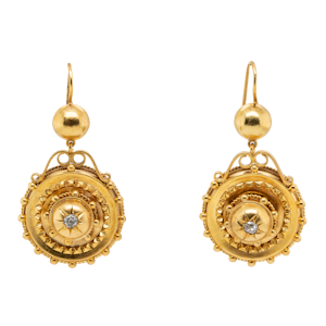 Etruscan Revival earrings
