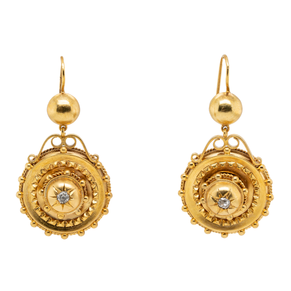 Etruscan Revival earrings - image 1