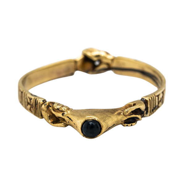 Sapphire 15th century fede ring - image 1