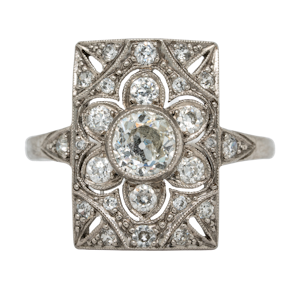 Art Deco diamond ring - Charlotte Sayers