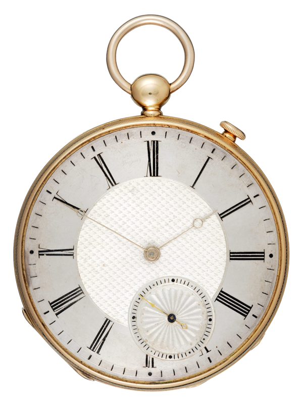 GOLD QUARTER REPEATING LEVER POCKET WATCH - image 1