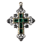 Seventeenth century cross with emeralds - image 1