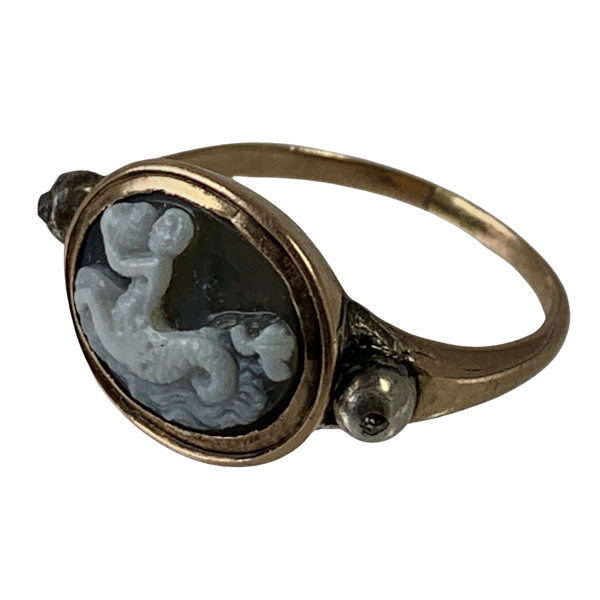 Sixteenth century cameo in eighteenth century ring - image 1
