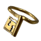 Ancient Roman key ring - image 1