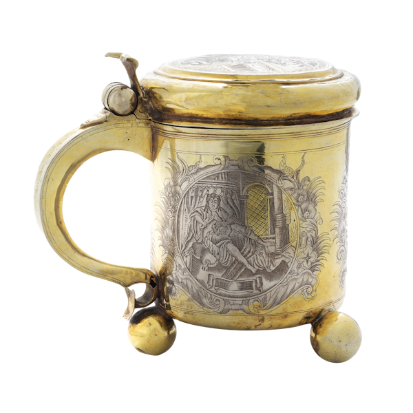 A Russian Silver Gilt Tankard, Moscow c.1745 - image 1
