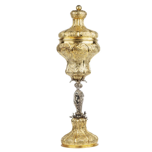 A Monumental 18th Century Russian Silver Gilt Cup & Cover, Moscow, 1749. - image 1