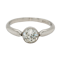 Diamond solitaire ring cushion cut 1.15 ct est. diamond - image 1