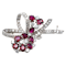 Ruby and Diamond Brooch By Collingwood of London  DBGEMS - image 1