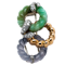 Stylish jade diamond and chalcedony clip  DBGEMS - image 1