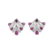 Fans shaped earrings - image 1