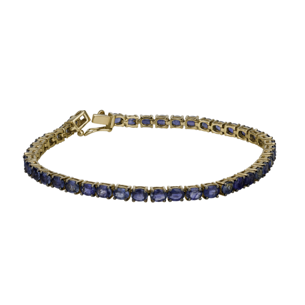 Tennis sapphire bracelet - image 1