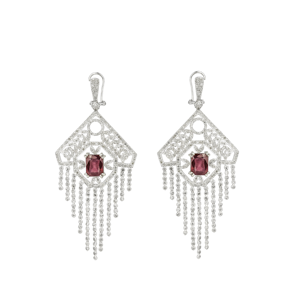 “India” style diamonds earrings