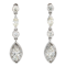 Diamond Drop Earrings - image 1