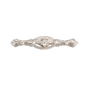 1940s Diamond Brooch