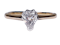 Unique Antique Old Cut Diamond 0.88cts Ring  DBGEMS - image 1