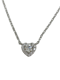 18K white gold Diamond Pendant - image 1