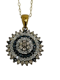 yellow gold Diamond Pendant - image 1