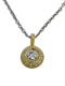 18K yellow gold Diamond Pendant - image 1